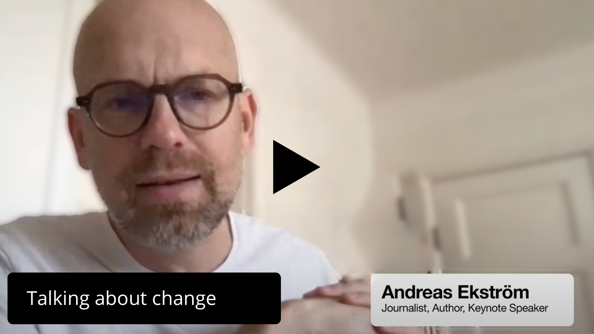 Talking about change